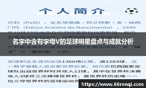 名字中含有字母V的足球明星盘点与成就分析